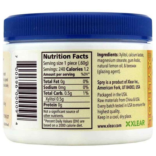 Spry Xylitol Mints, XLR
